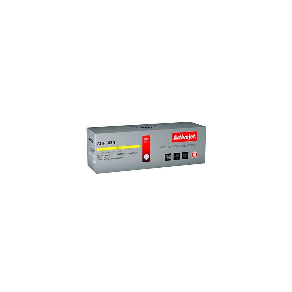 ACTIVEJET COMPATIBLE TONER HP CB542A YELLOW