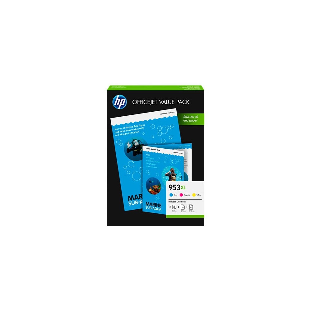 ORIG HP CARTRIDGE N° 953XL PACK COLORS 1CC21AE