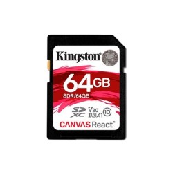 MEM SDXC 64GB Kingston CANVAS REACT UHS-I CL10
