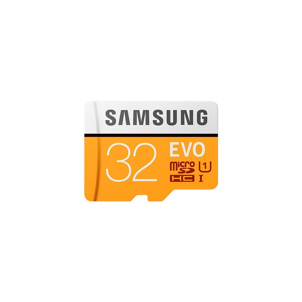 SAMSUNG MICRO SDHC MEMORY CARD 32GB EVO UHS-I (U1)+ ADAPTER
