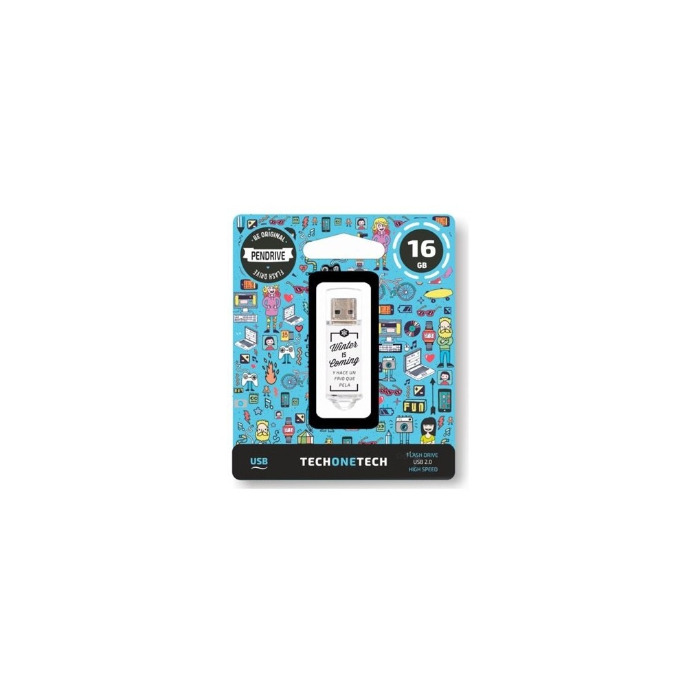 PENDRIVE 16GB Tech One Tech WINTER IS COMING