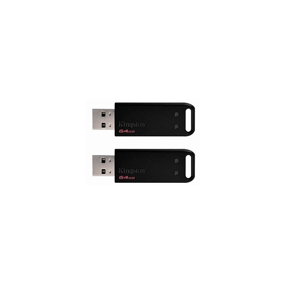 PENDRIVE 64GB USB2.0 KINGSTON DT20 PACK DE 2