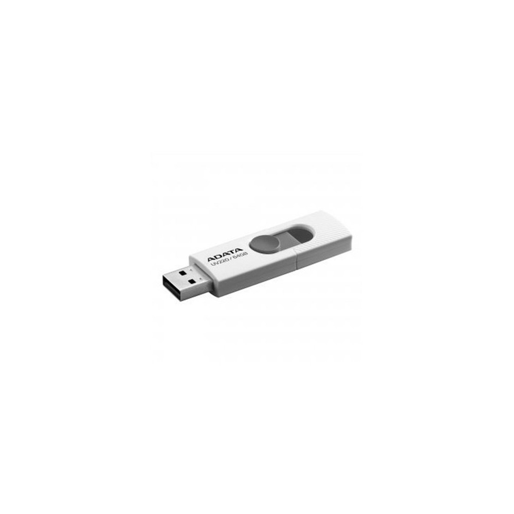 PENDRIVE 64GB USB2.0 Adata UV220 WHITE / GREY