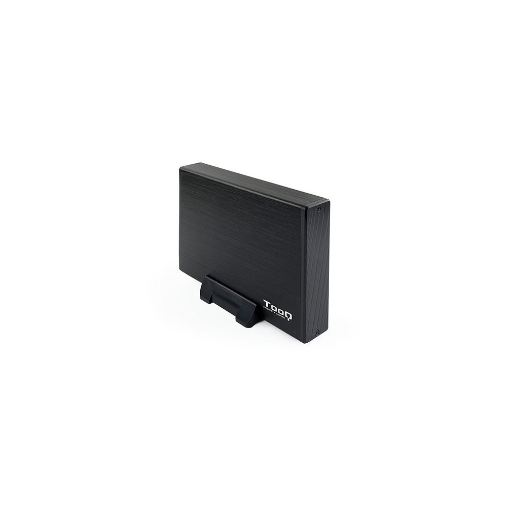 CAJA EXTERNA 3.5  USB3.0 SATA TOOQ ALUMINIO NEGRA