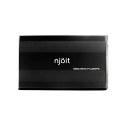 EXTERNAL CASE 3.5 USB3.0 Njoit ALUMINUM BLACK