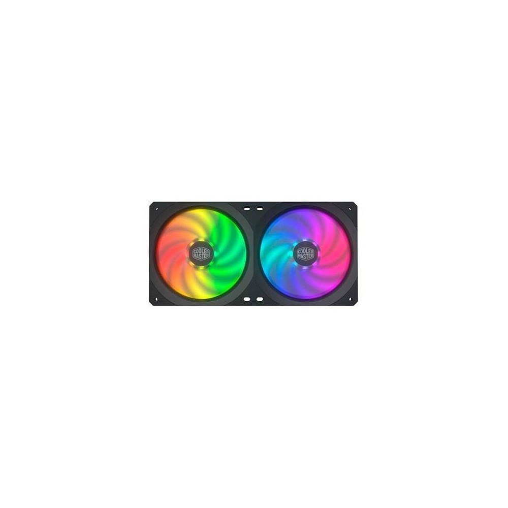 VENTILADOR 240X120 DUAL COOLERMASTER SF240R ARGB