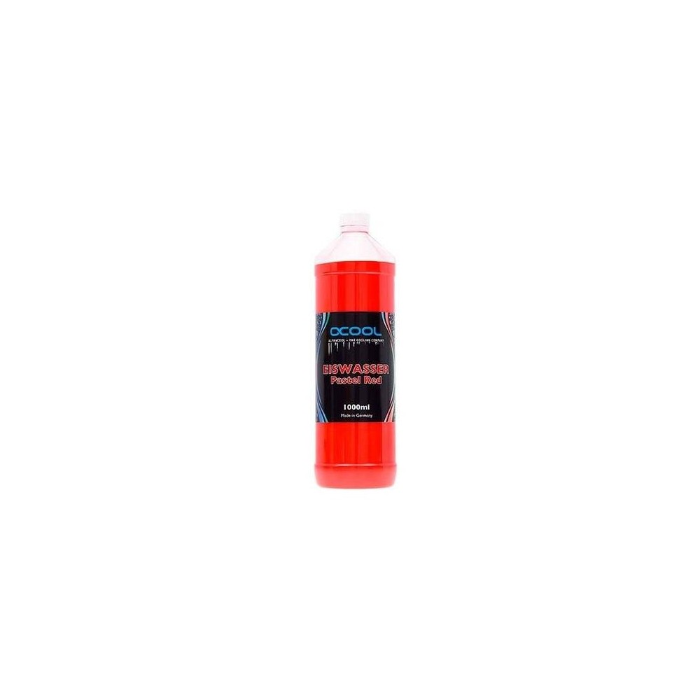 ALPHACOOL REFRIGERANT LIQUID.  EISWASSER PASTEL RED