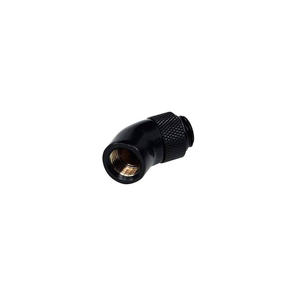 ALPHACOOL 45Ã¯Â¿Â½ ROTATABLE FITTING BLACK