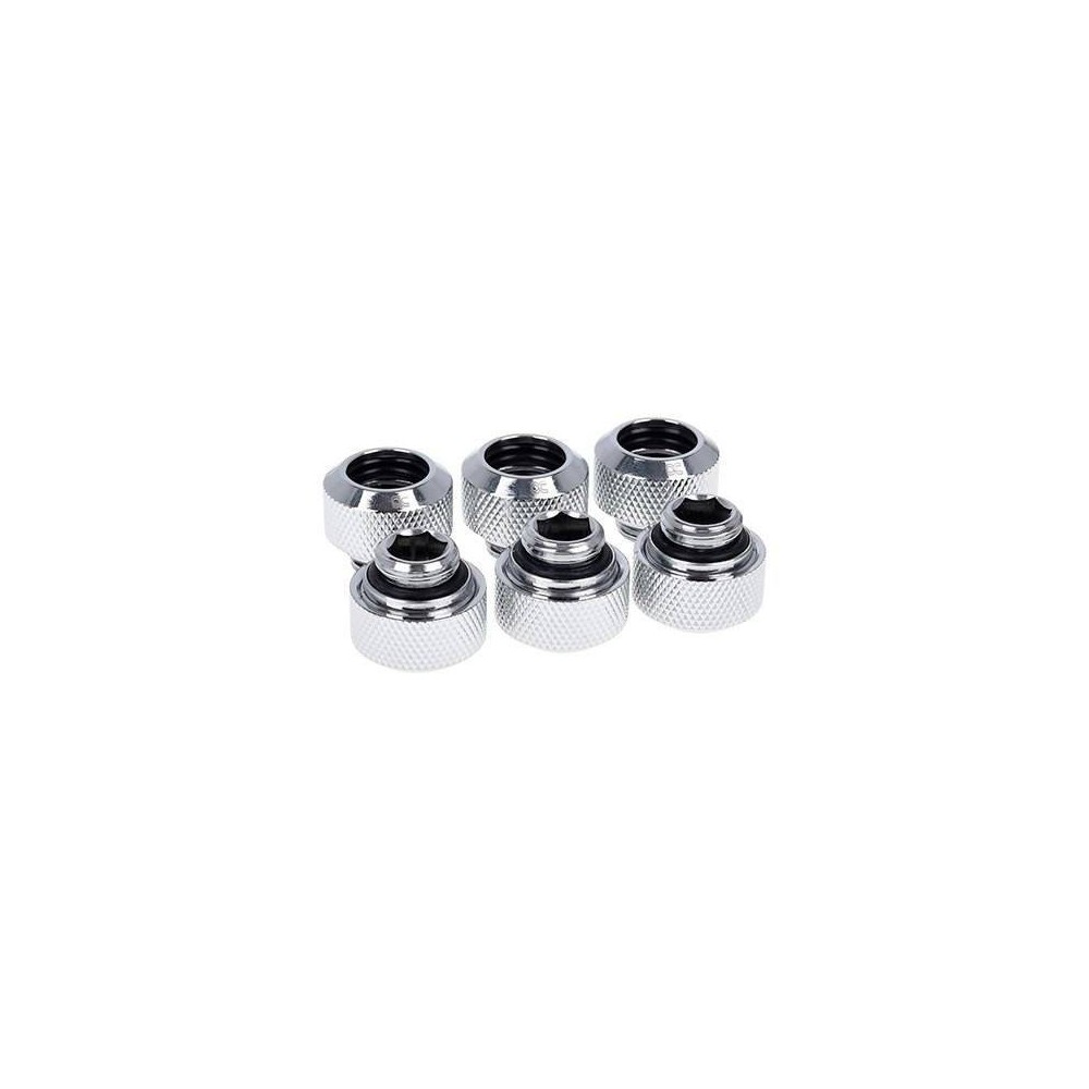 ALPHACOOL EISZAPFEN PACK FITTINGS HARDTUBE CHROME