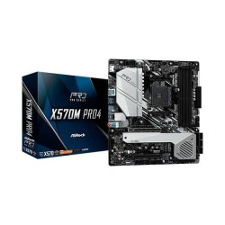 PLACA BASE ASROCK AM4 X570M PRO4