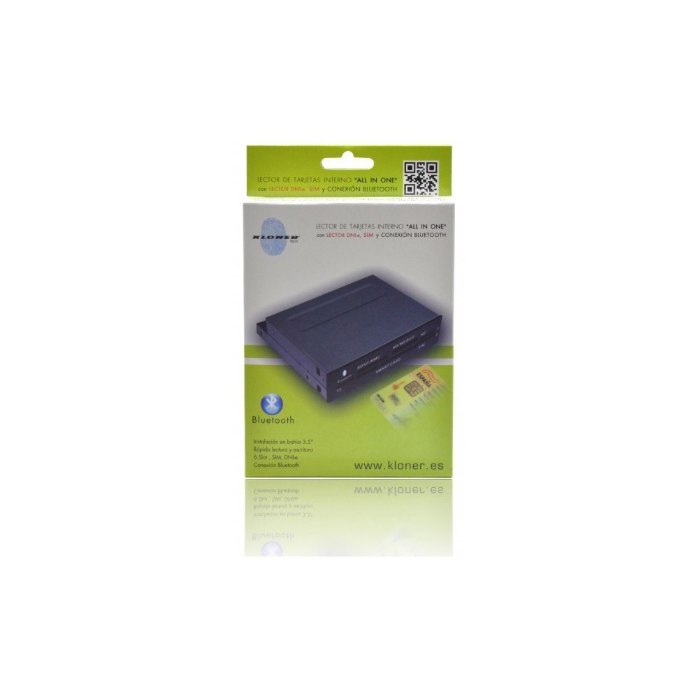 KL-TECH CARD READER INT 3.5 DNI+ALLINONE+BLUET