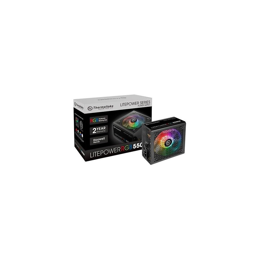 FUENTE DE ALIMENTACION ATX 550W THERMALTAKE LITEPOWER RGB NEGRO