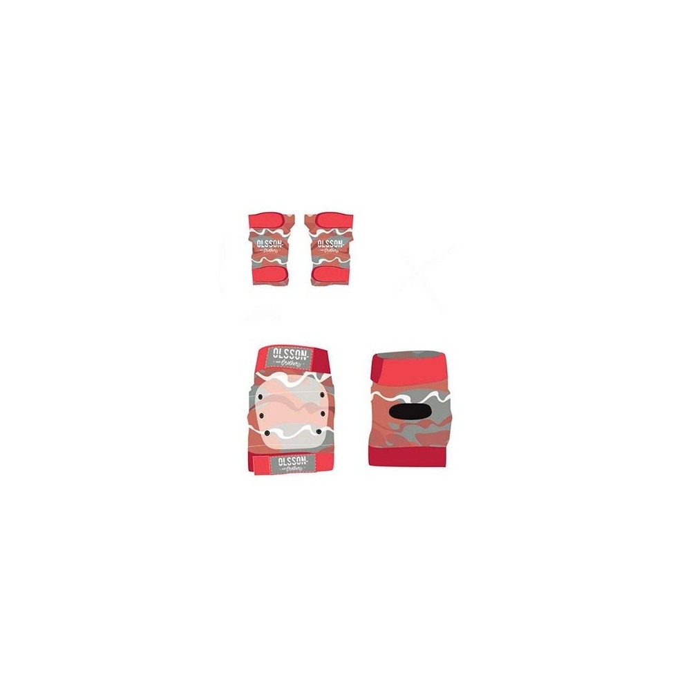 OLSSON KIT PROTECTION BOY SIZE S RED