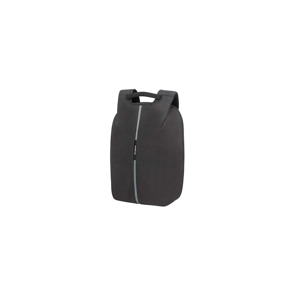 BACKPACK PORT. 15.6 Samsonite SECURIPAK M BLACK anti-THEFT/RECYCLED MATERIAL/USB PORT/WATERPROOF 128822-T061