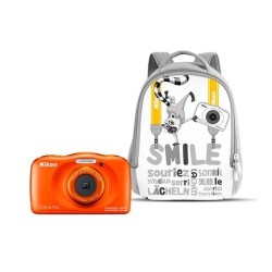 CAMERA Nikon COOLPIX W150 ORANGE + BACKPACK