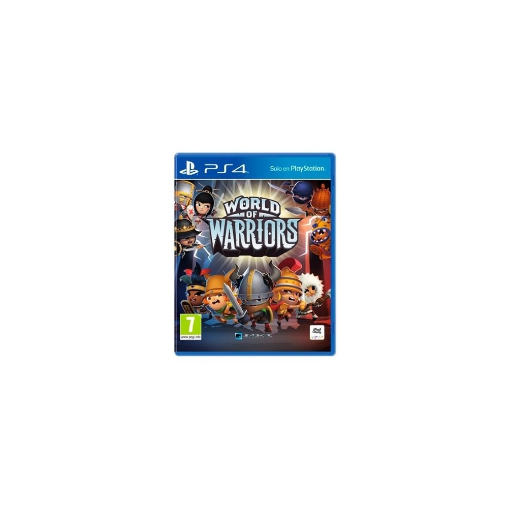 GAME SONY PS4 WORLD OF WARRIORS