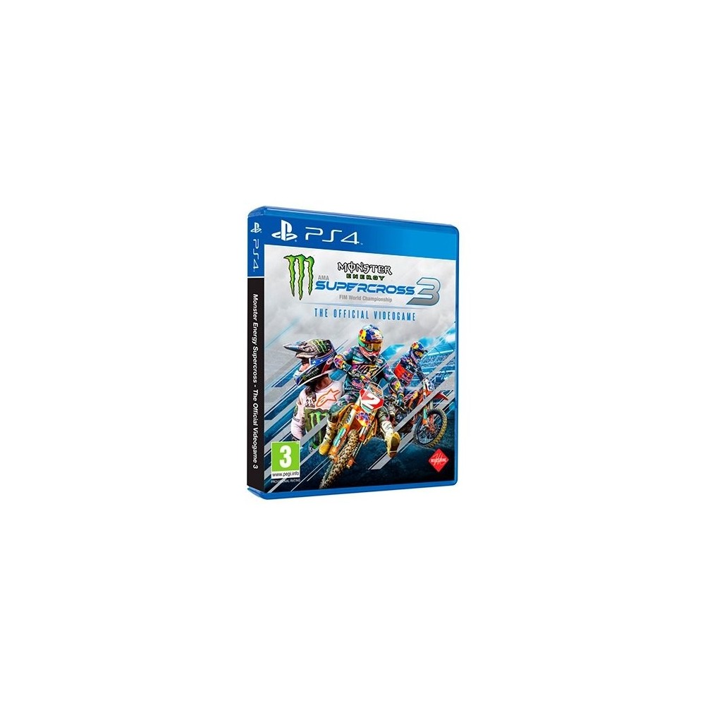 JUEGO SONY PS4 MONSTER ENERGY SUPERCROSS - TOV 3