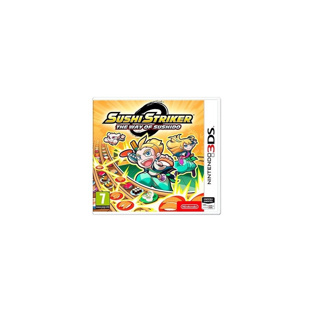 NINTENDO GAME 3DS SUSHI STRIKER THE WAY OF SUSHIDO