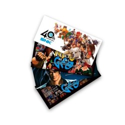 PACK OF 4 STICKERS CONSOLE NEO GEO MINI