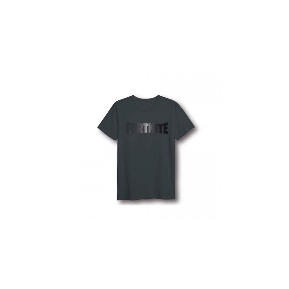 CAMISETA FORTNITE BLACK LOGO