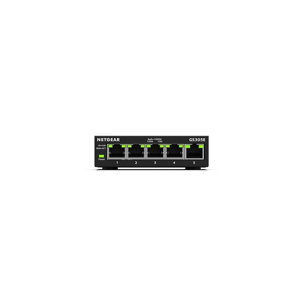 HUB SWITCH 5 PTOS NETGEAR PLUS 10/100/1000 GS305E