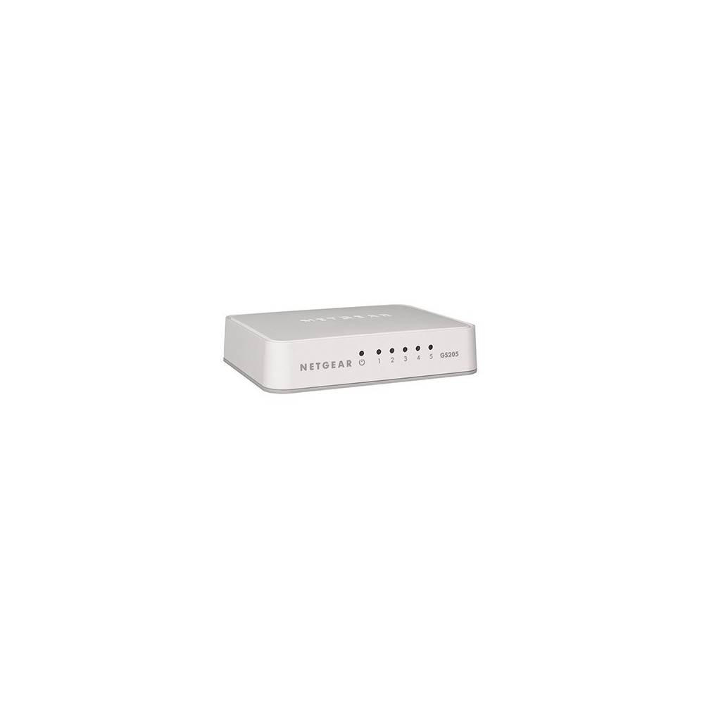 HUB SWITCH 5 PTOS NETGEAR 10/100/1000 GS205