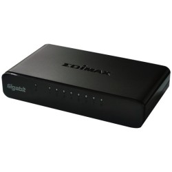 EDIMAX HUB SWITCH 8 PTS 10/100/1000 ES-5800G V3 GIGABIT/USB POWER CABLE INCL./MANAGEABLE ES-5800G V3
