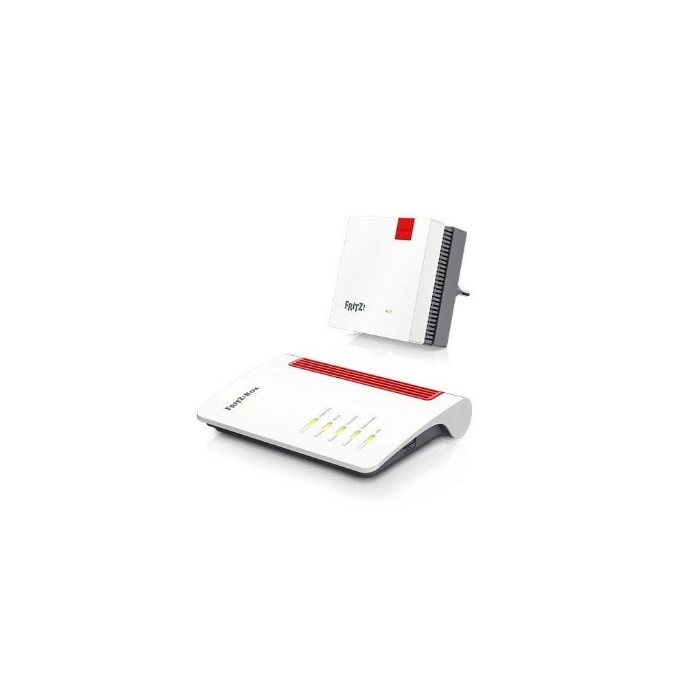 SET FRITZ!MESH  ROUTER 7530 + REPETIDOR 1200