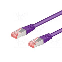 GOOBAY NETWORK CABLE S/FTP PIMF CAT6 RJ45 3M VIOLET