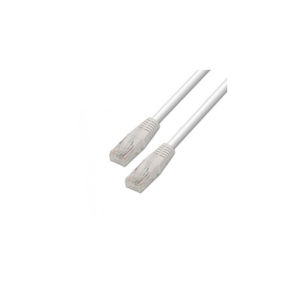 AISENS NETWORK CABLE UTP CAT6 RJ45 1M WHITE