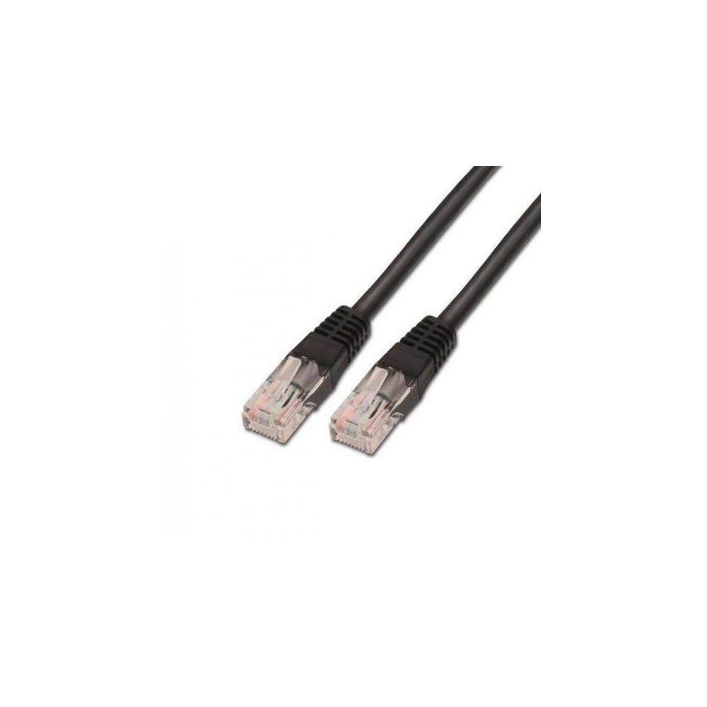AISENS NETWORK CABLE UTP CAT5E RJ45 3M BLACK