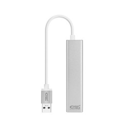 CABLE USB 3.0 A ETHERNET GIGABIT+3XUSB NANOCABLE