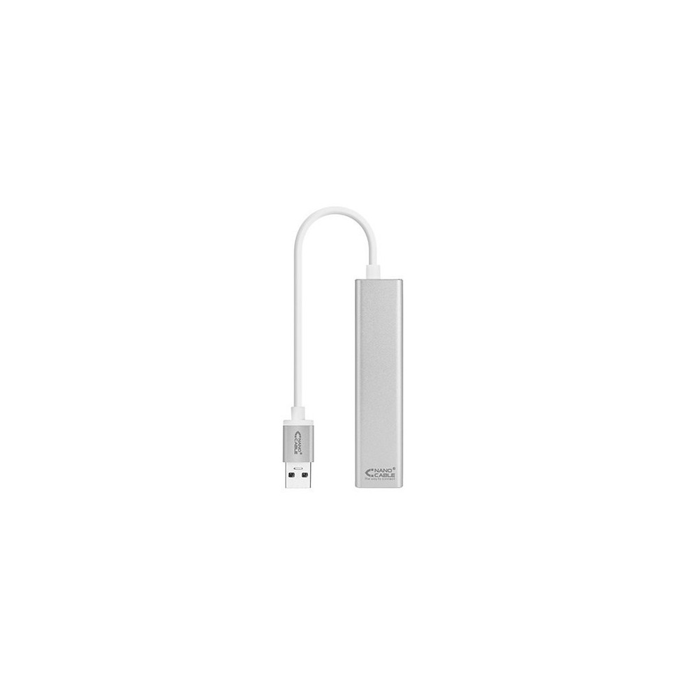CABLE USB 3.0 A ETHERNET GIGABIT+3XUSB NANOCABLE