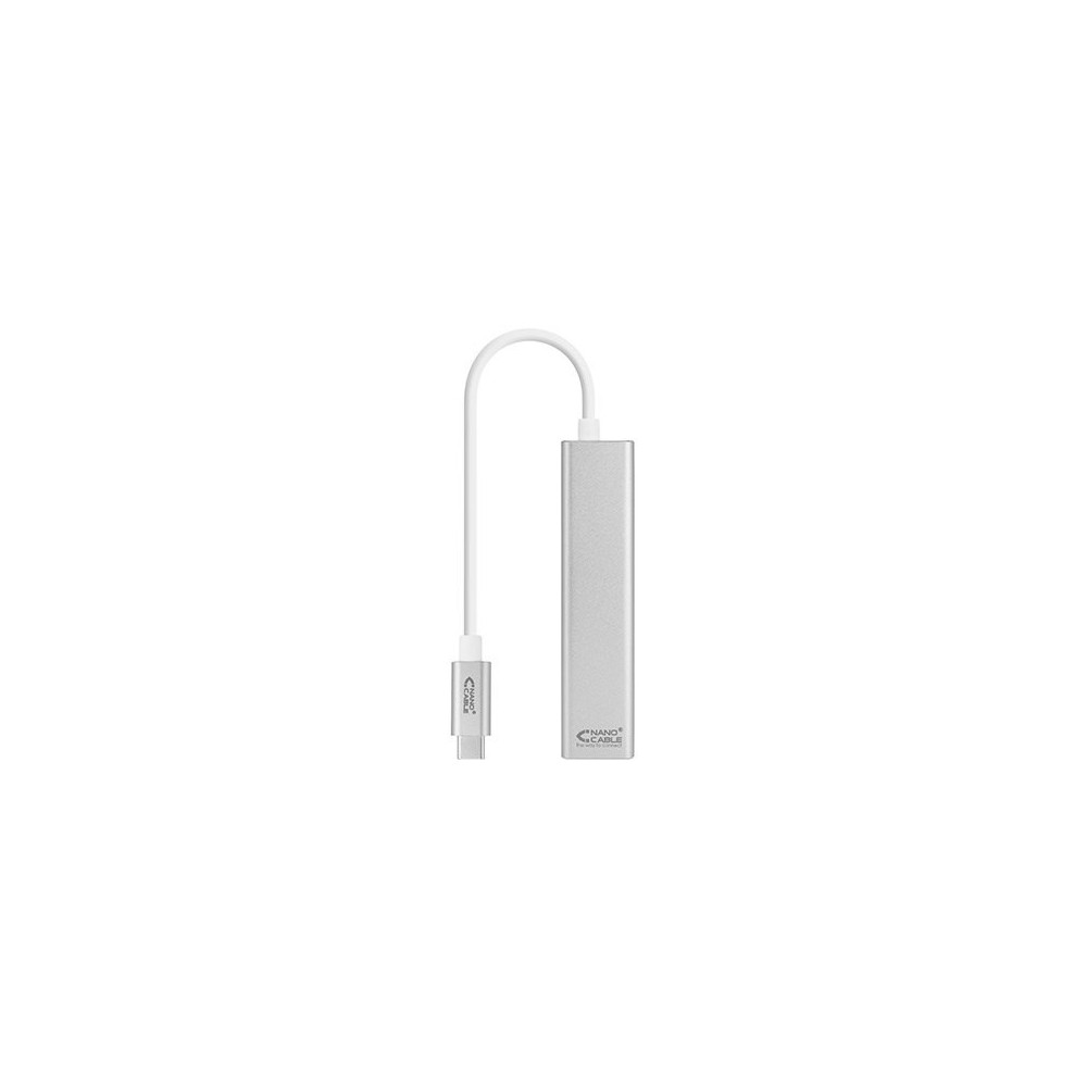 CABLE USB-C A ETHERNET GIGABIT+3XUSB NANOCABLE