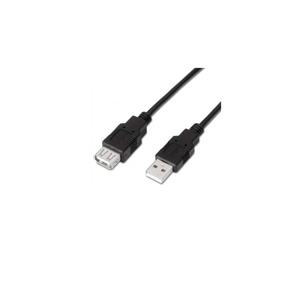 AISENS EXTENSION CABLE USB(A) TO USB(A) 2.0 1M