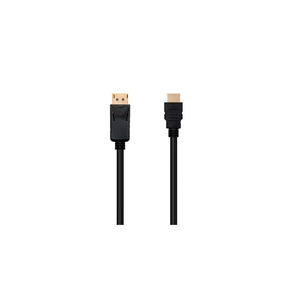 CABLE DISPLAY PORT-M A HDMI-M 3M NANOCABLE NEGRO