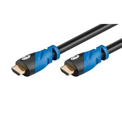 GOOBAY HDMI CABLE(A) TO HDMI(A) 4K 6M BLACK/BLUE