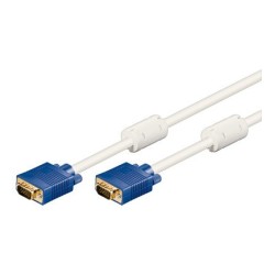CABLE VGA M-M 10M DB15 BEIGE MONITOR