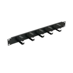 19  RACK FRONT PANEL WITH CABLE GUIDES