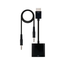 CONVERTER SVGA+ AUDIO TO HDMI NANOWIRE BLACK