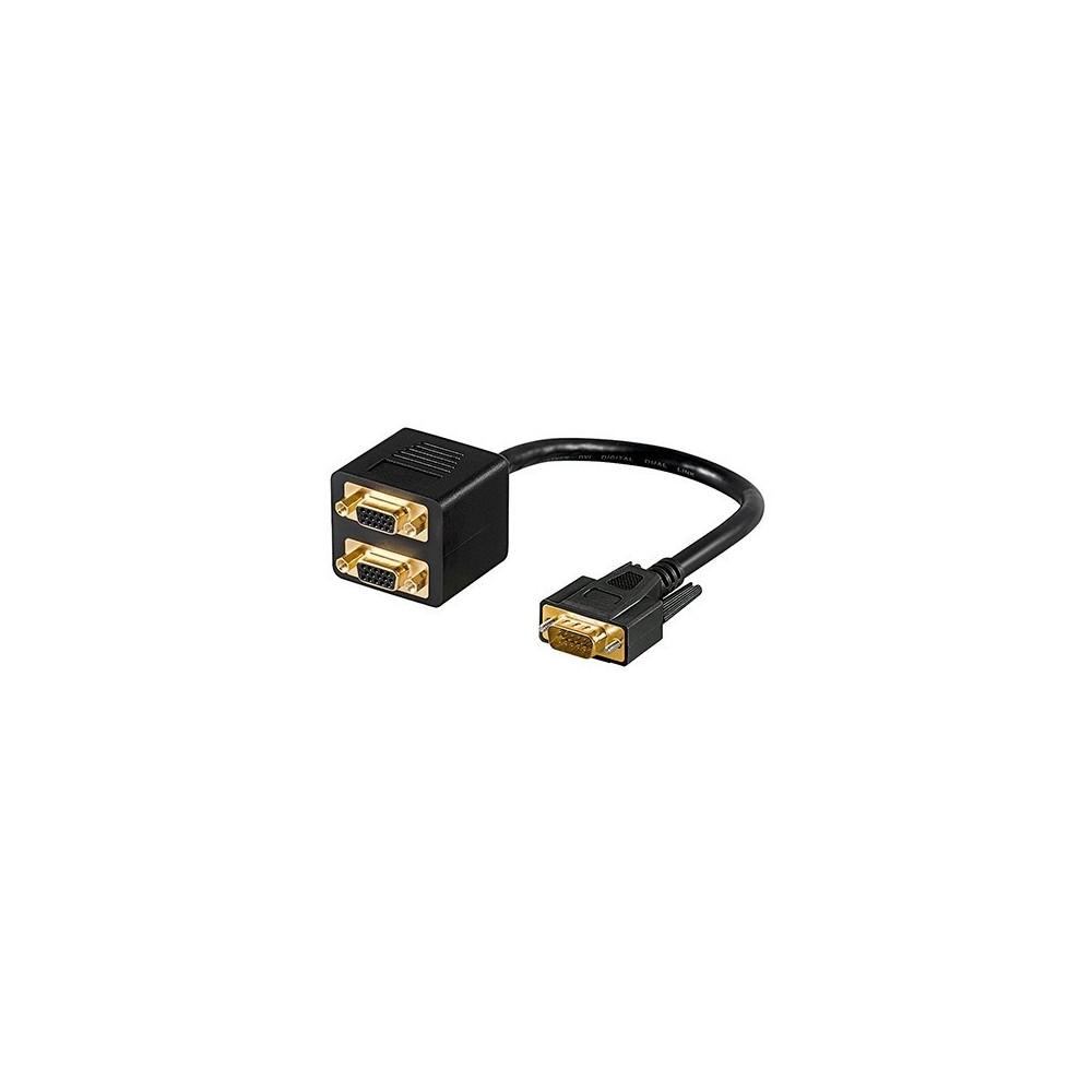 VGA-M VIDEO ADAPTER TO 2xVGA-H