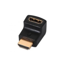 AISENS ANGLED ADAPTER HDMI(A)F TO HDMI(A)M BLACK
