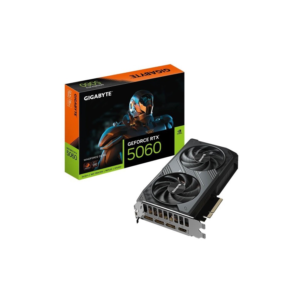 GIGABYTE CARTE GRAPHIQUE GEFORCE RTX 5060 WINDFORCE OC 8G