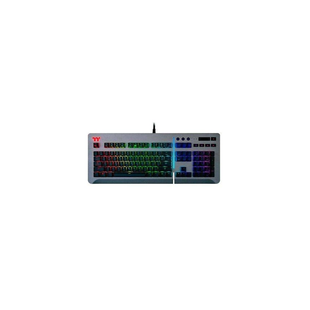 TECLADO MECANICO THERMALTAKE LEVEL 20 RGB TITANIO