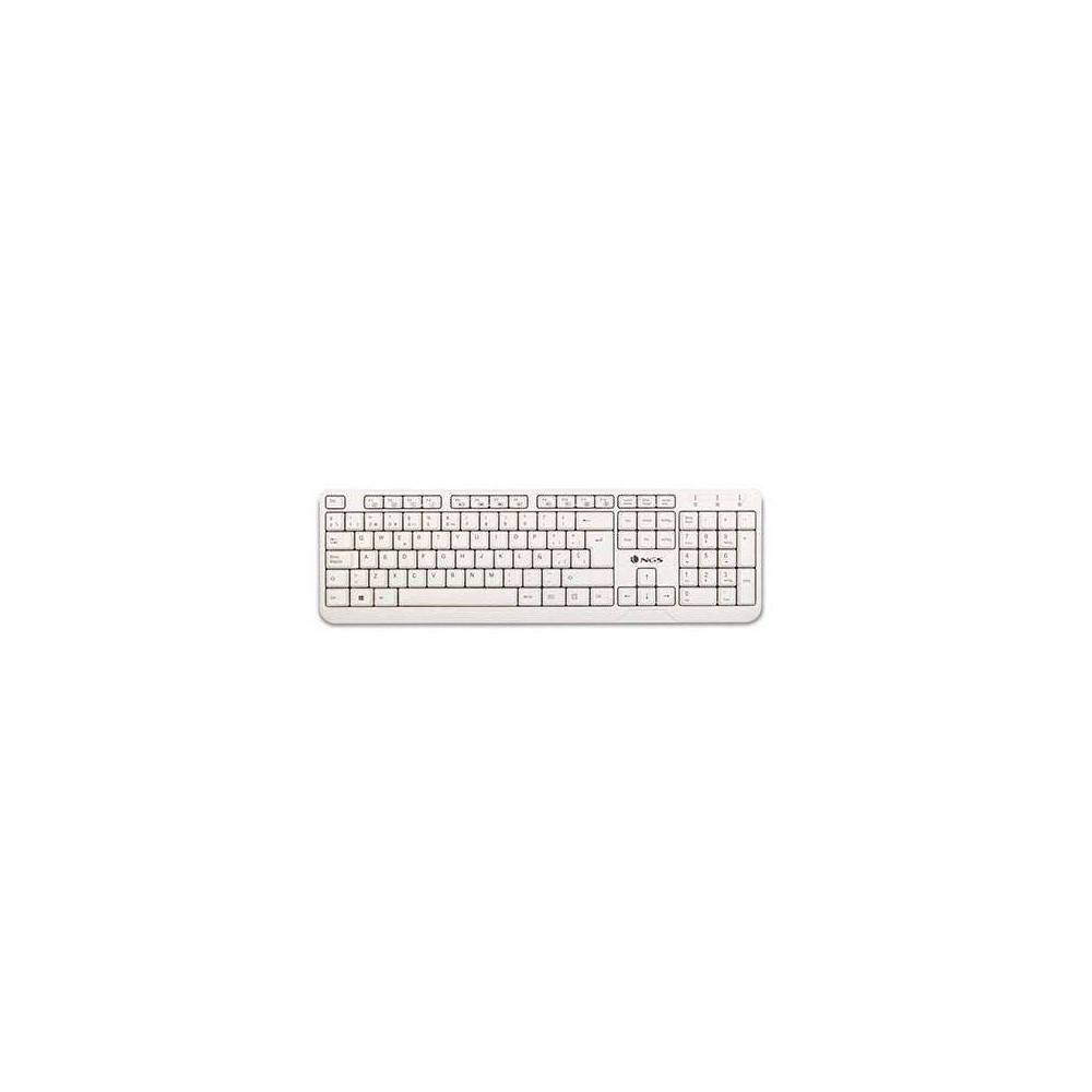 NGS KEYBOARD WIRED SPIKE WHITE
