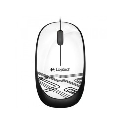 LOGITECH OPTICAL MOUSE M105 WHITE