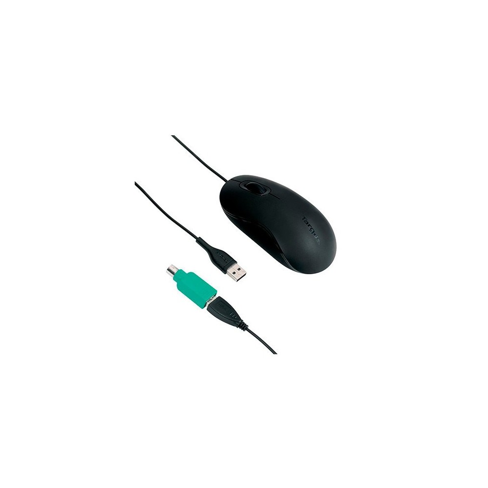 TARGUS USB OPTICAL MOUSE + PS/2 ADAPTER