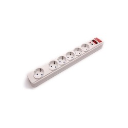 REGLETA 6 TOMAS C.INTERRUPTOR SAFE 6 SALICRU