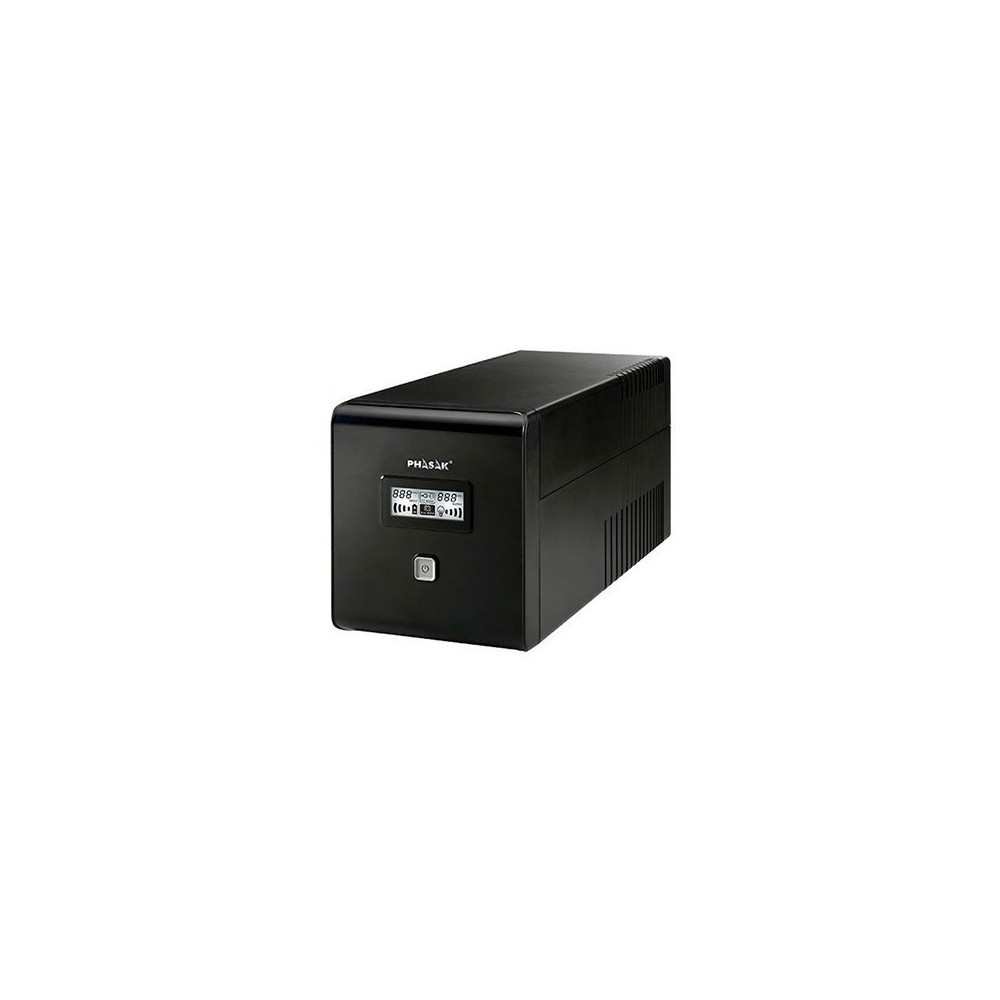 PHASAK SAI/UPS 1000VA DISPLAY LCD AVR 2XSCHUKO PH 9410
