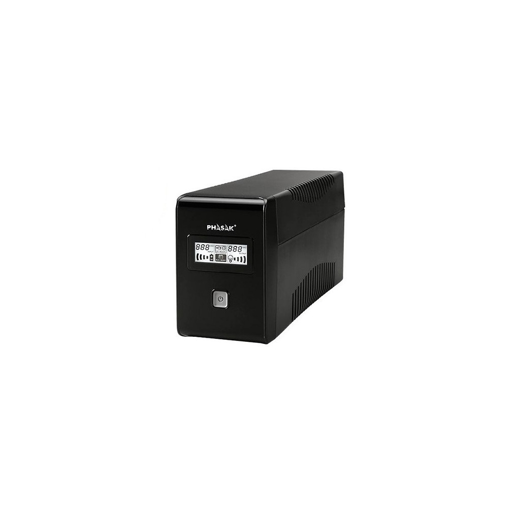 PHASAK SAI/UPS 650VA INTERACTIVE AVR 2XSCHUKO PH 9465